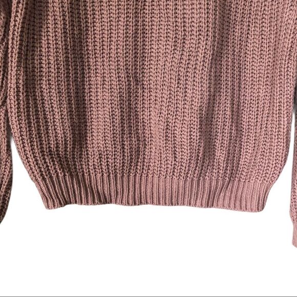 BP Open Knit Braided Sweater - Picture 4 of 9